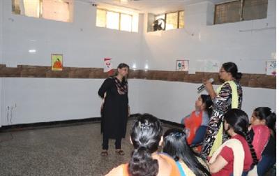 "Every Child Is Special"  By Arti Ahluwalia At Teachers Workshop Of Indira Gandhi Sr Sec Public School 